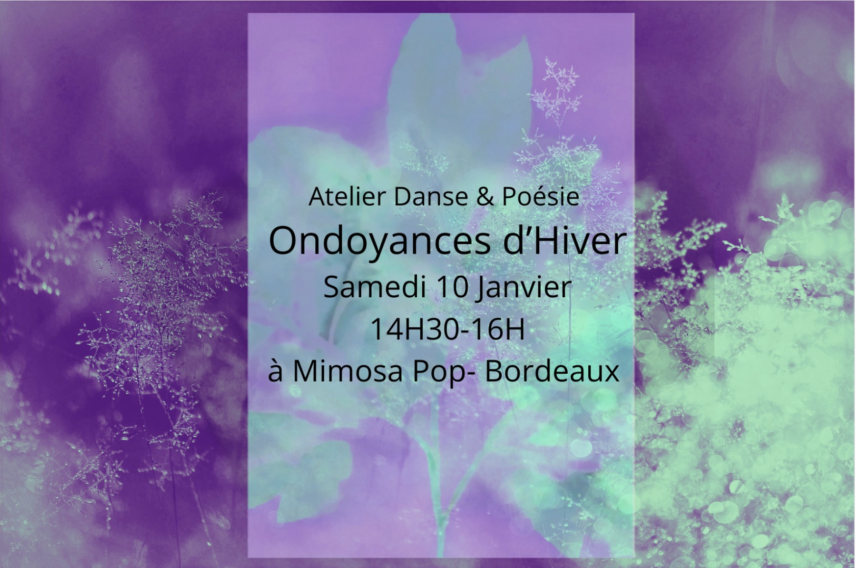 Ondoyances d'Hiver