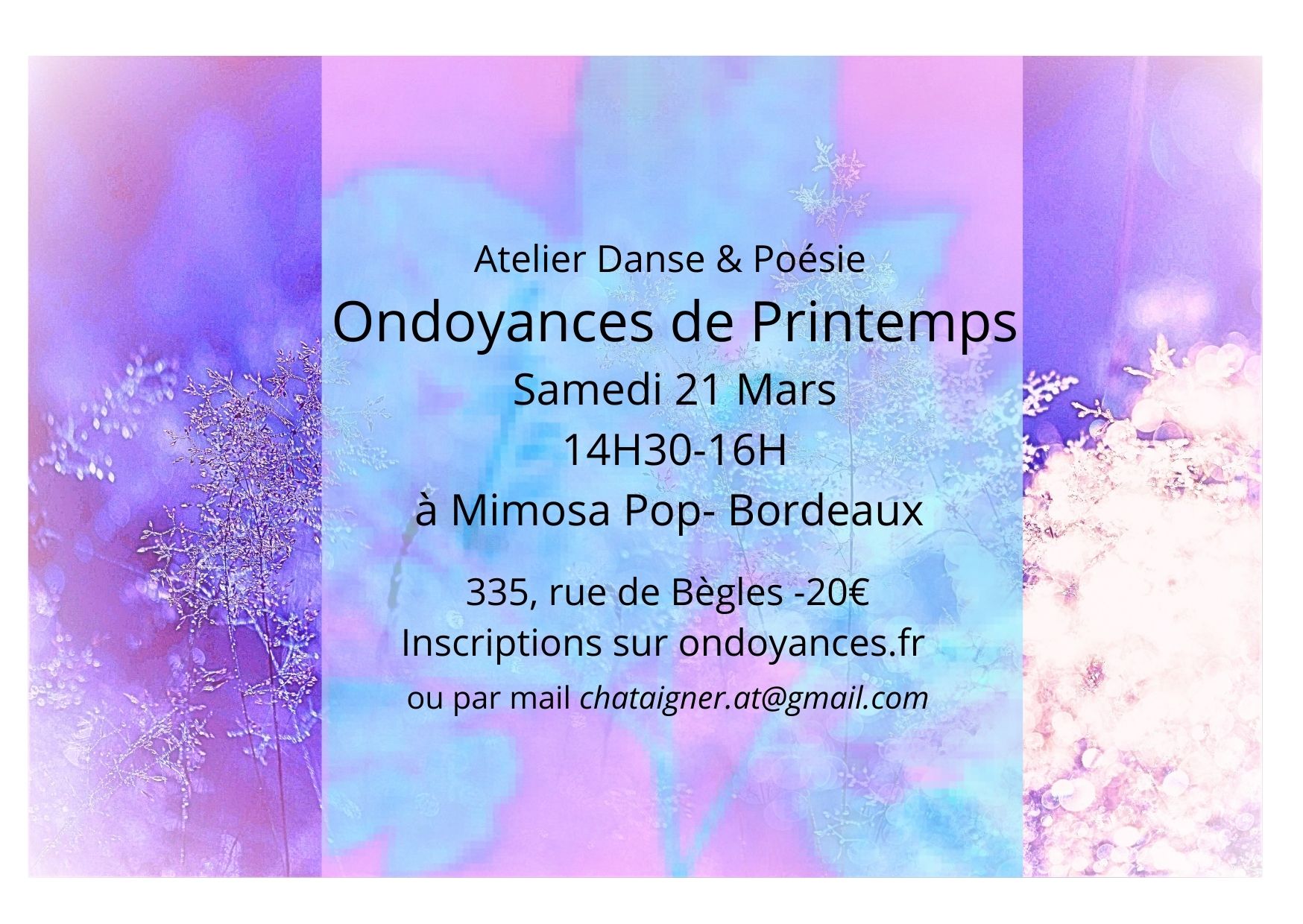Ondoyances de Printemps